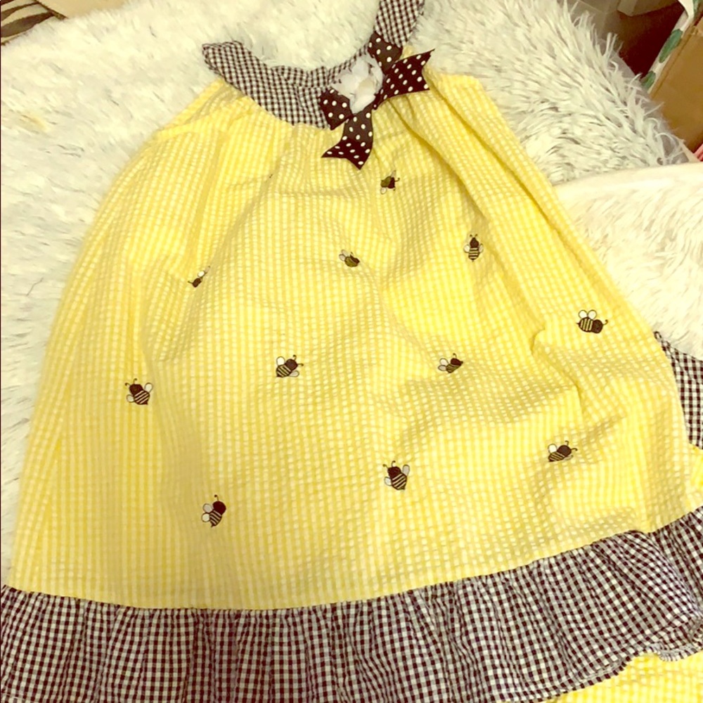 Rare Editions Bumble Bee Dress